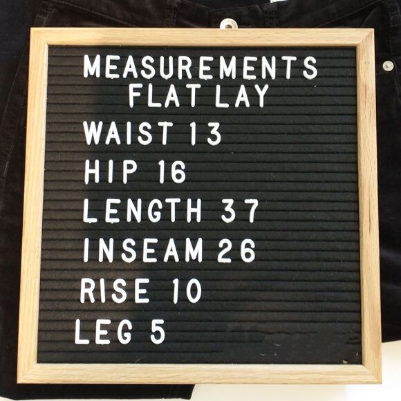 Rag & Bone Black Velvet Mid-Rise Skinny Jeans Size 24 READ - Picture 12 of 12